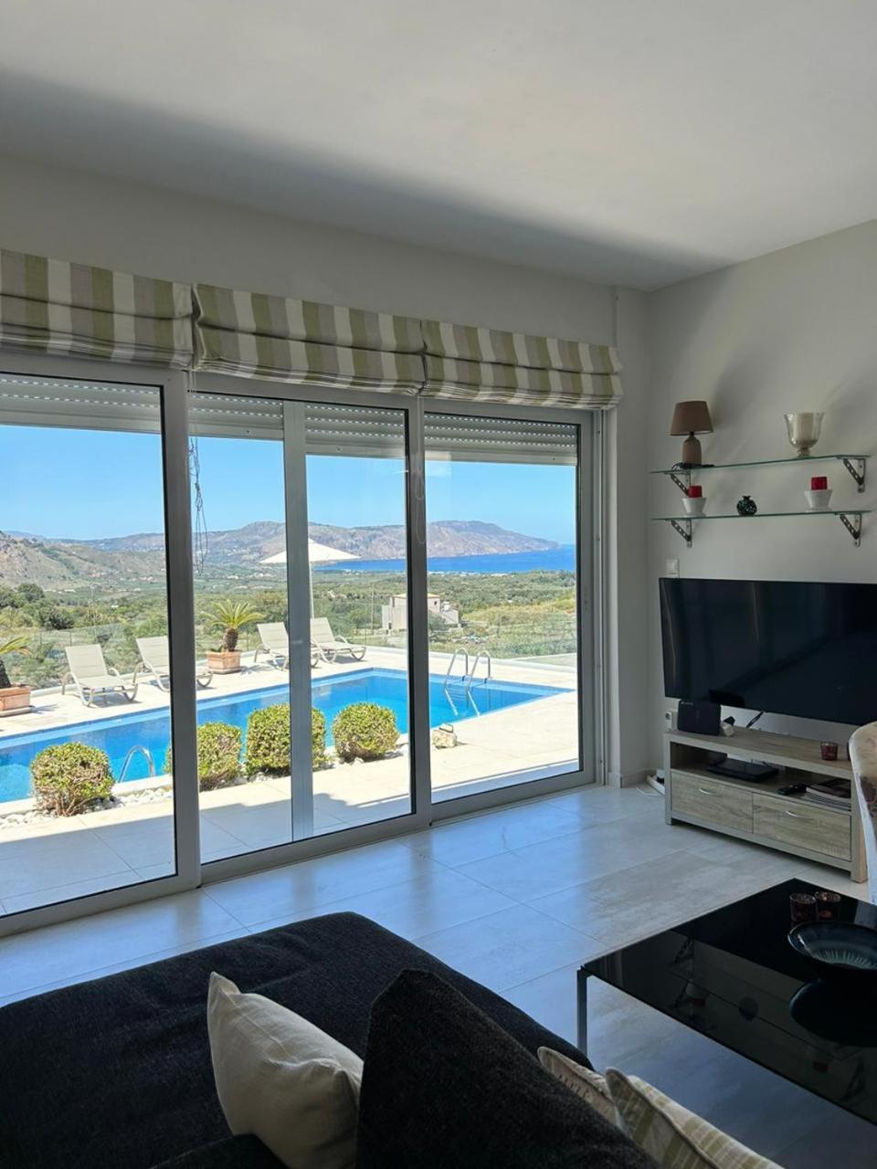 Villa Vuna - Private Pool -Sea View خانيا المظهر الخارجي الصورة