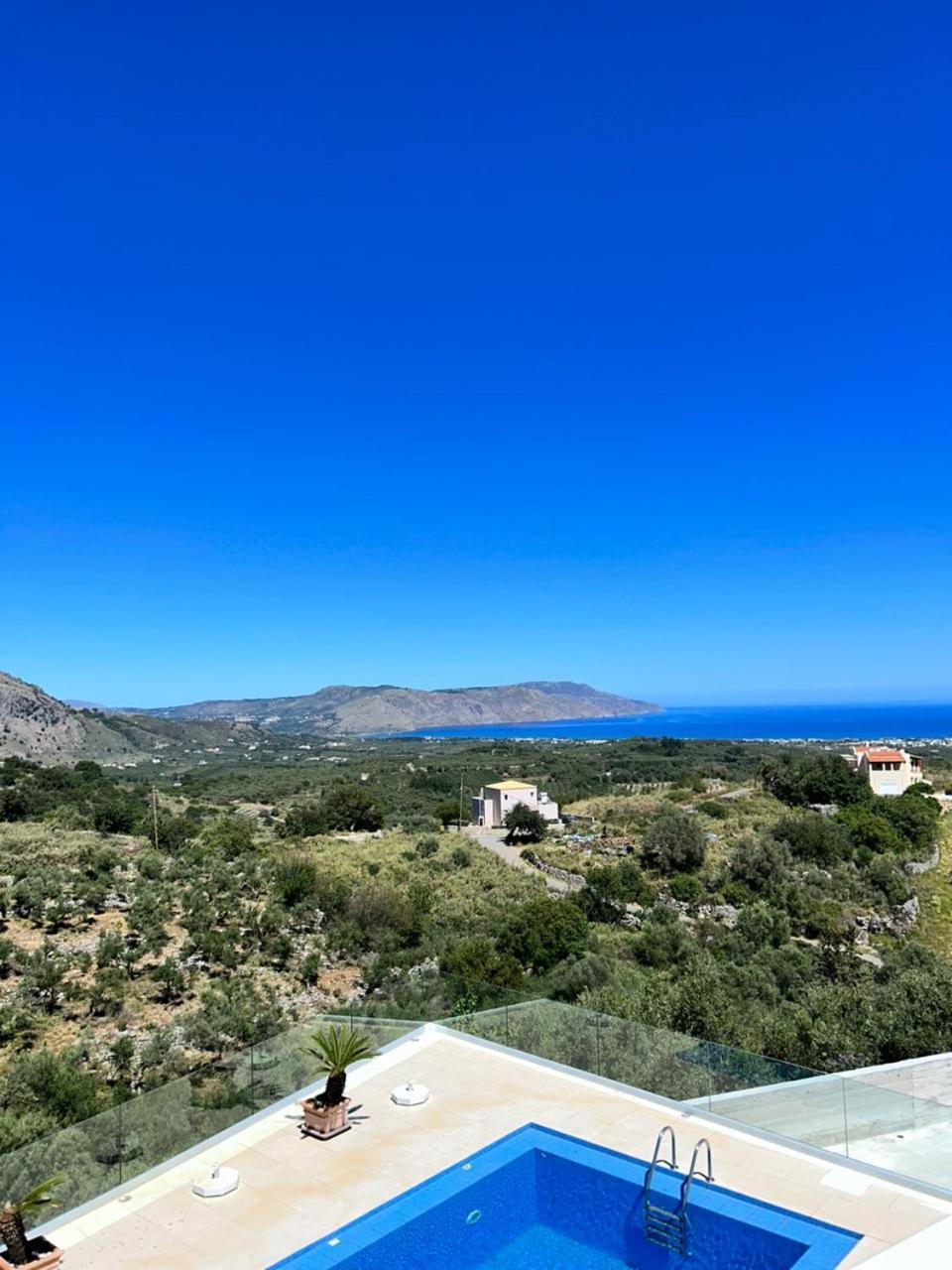 Villa Vuna - Private Pool -Sea View خانيا المظهر الخارجي الصورة