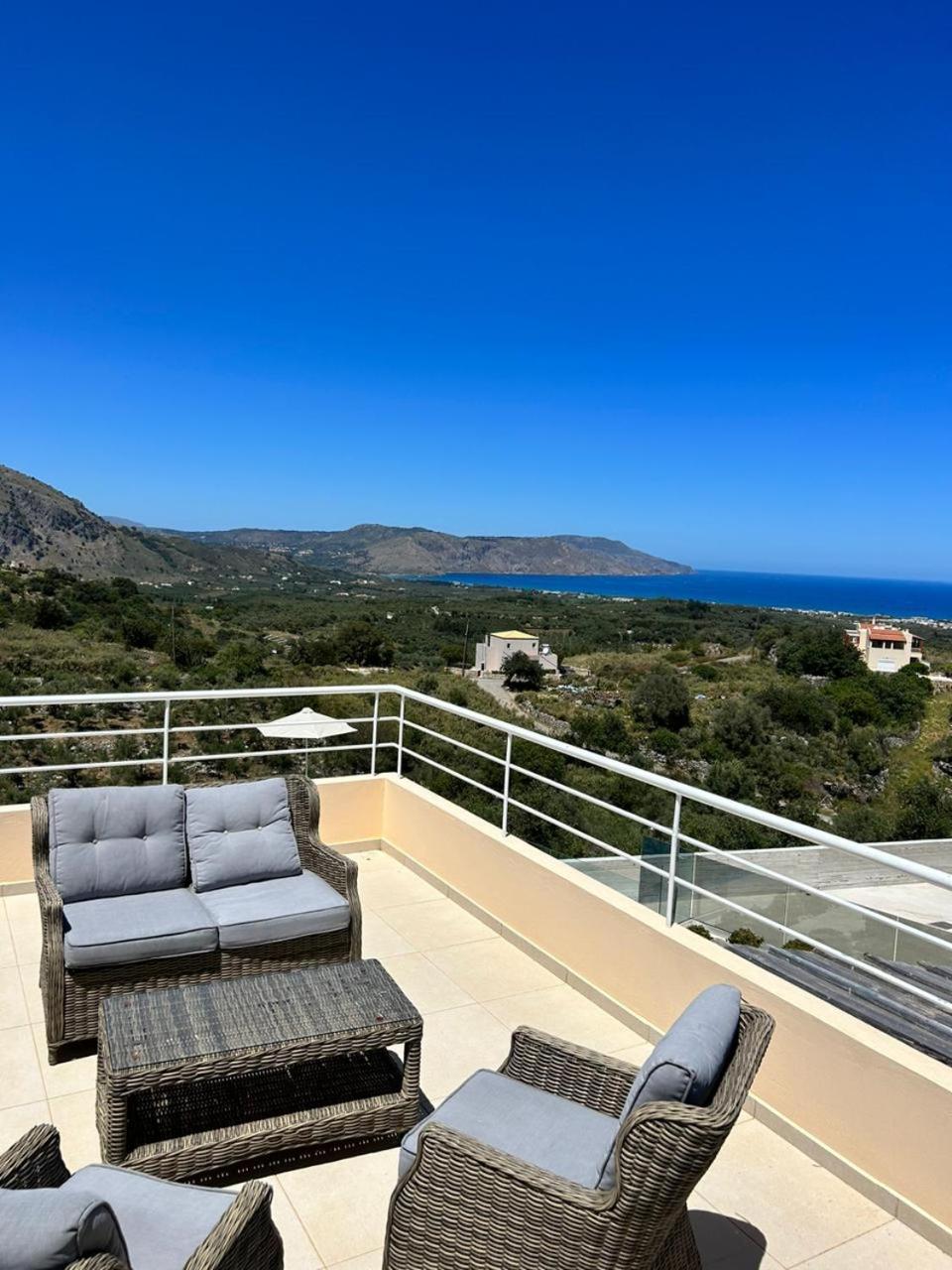 Villa Vuna - Private Pool -Sea View خانيا المظهر الخارجي الصورة