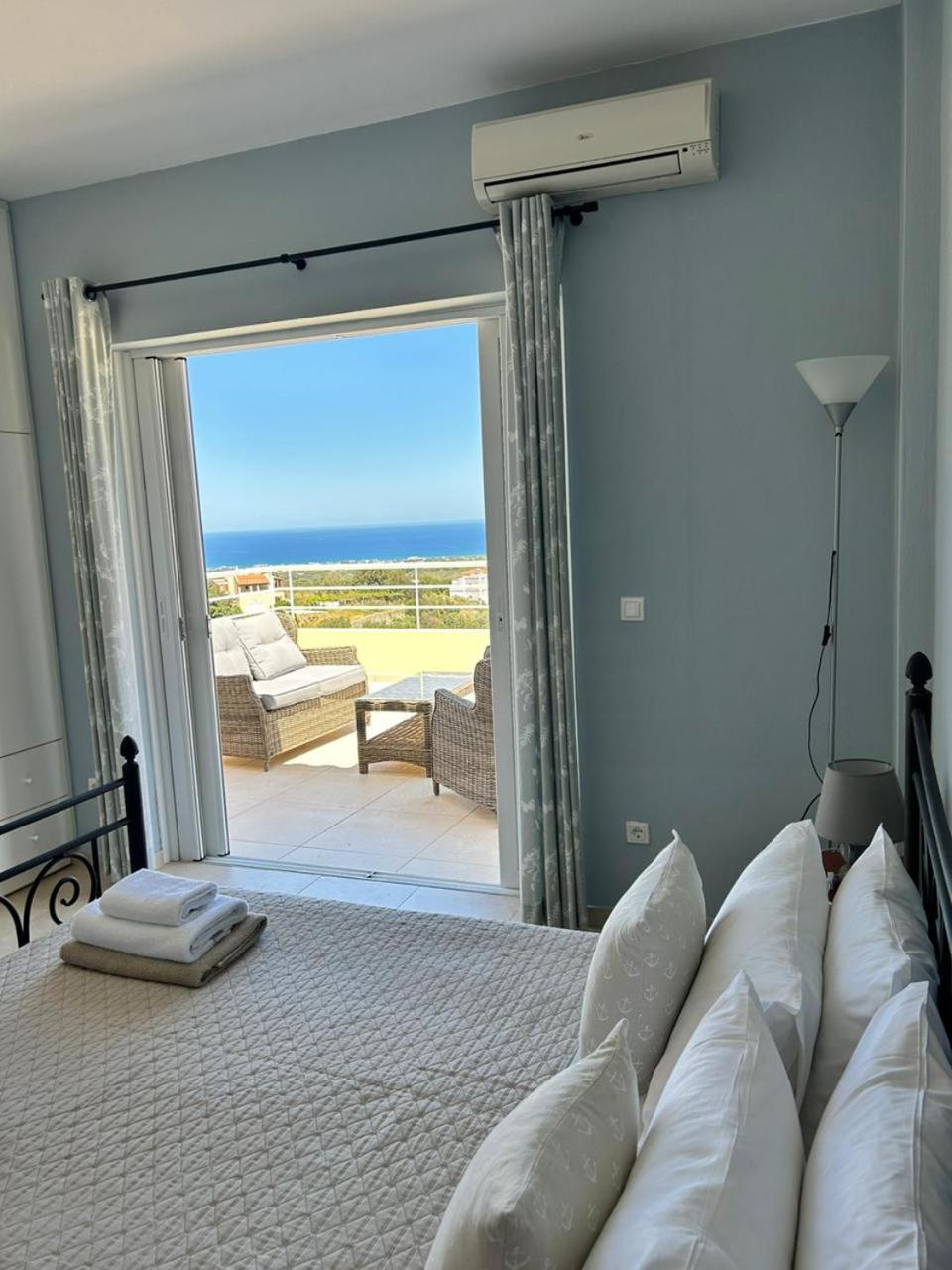 Villa Vuna - Private Pool -Sea View خانيا المظهر الخارجي الصورة