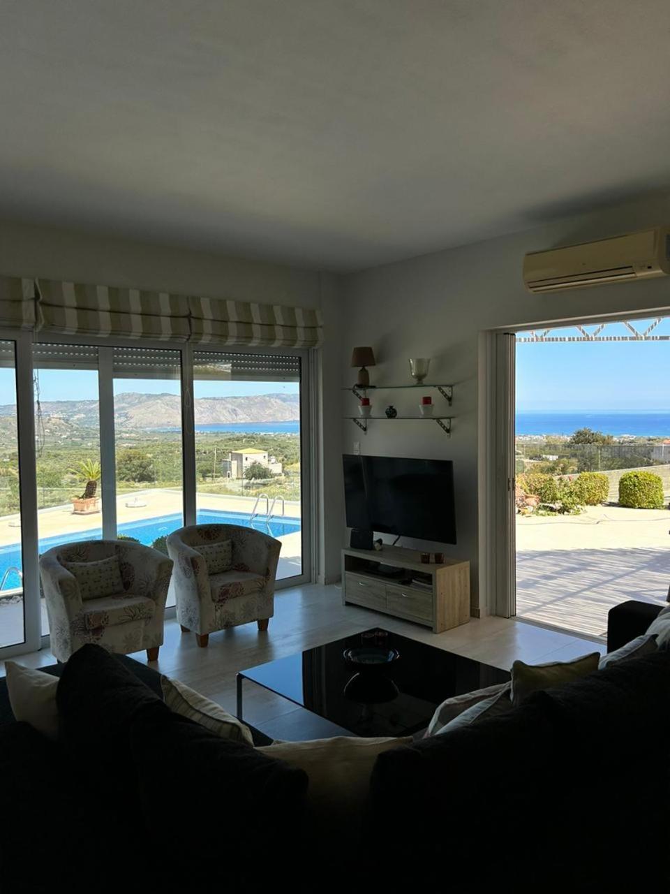 Villa Vuna - Private Pool -Sea View خانيا المظهر الخارجي الصورة